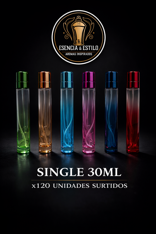Caja de Single 30 ML x120 unidades surtidas