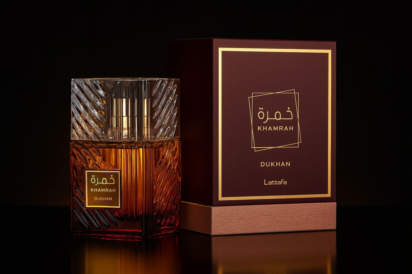 Perfume Unisex Lattafa KHAMRAH Dunkan 100ml 1.1