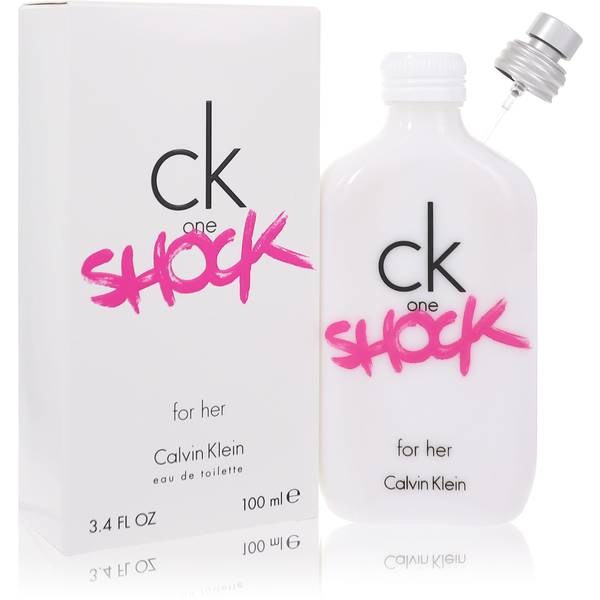 Referencia visual del perfume CK ONE SHOCK FOR HER