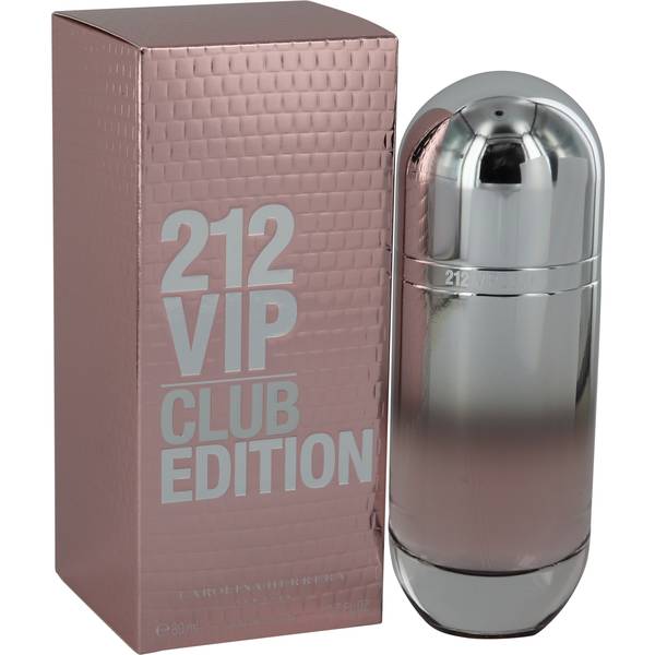 Referencia visual del perfume 212 VIP CLUB EDITION