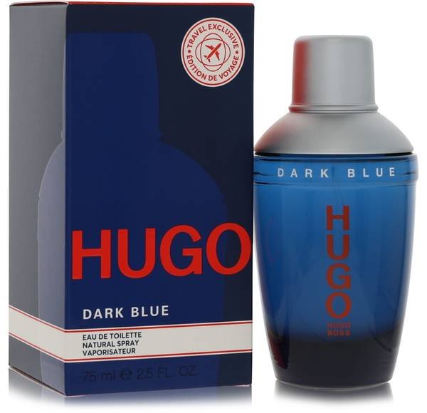 Referencia visual del perfume HUGO DARK BLUE