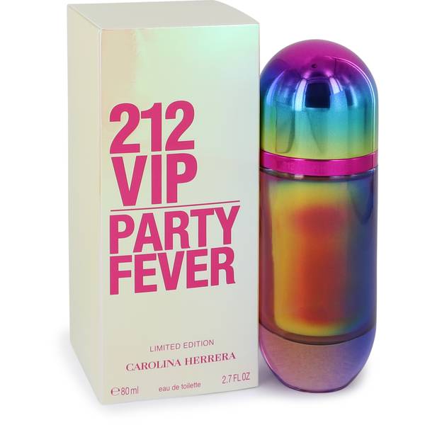 Referencia visual del perfume 212 VIP PARTY FEVER