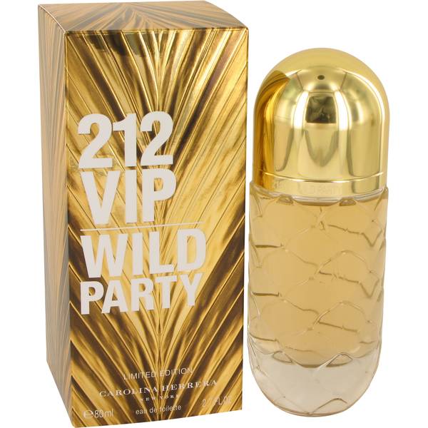 Referencia visual del perfume 212 VIP WILD PARTY